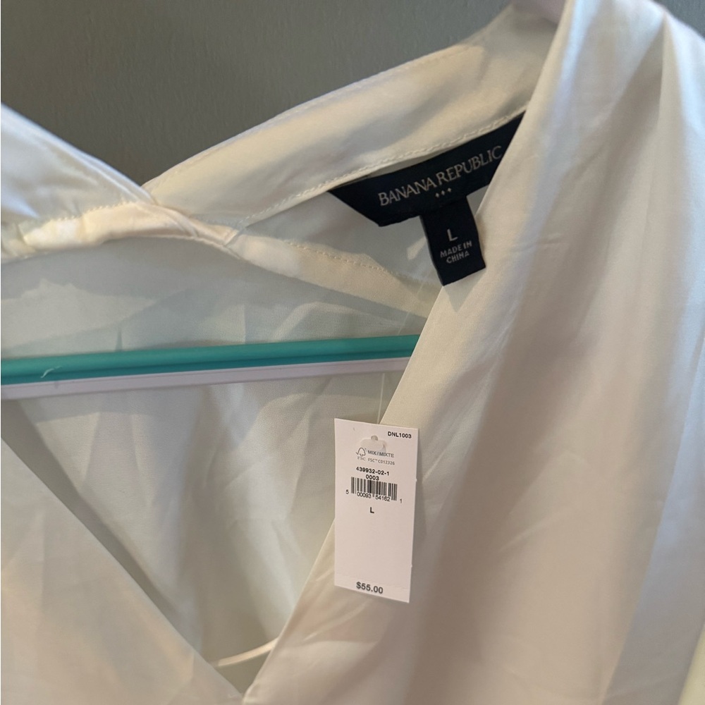 Perfect blouse to dress up or down. Cream color - never worn